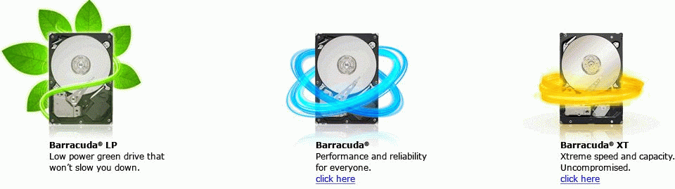 Barracuda Family Hard Drives