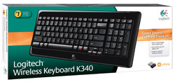 Amazon.com: Logitech Wireless Keyboard K340: Electronics