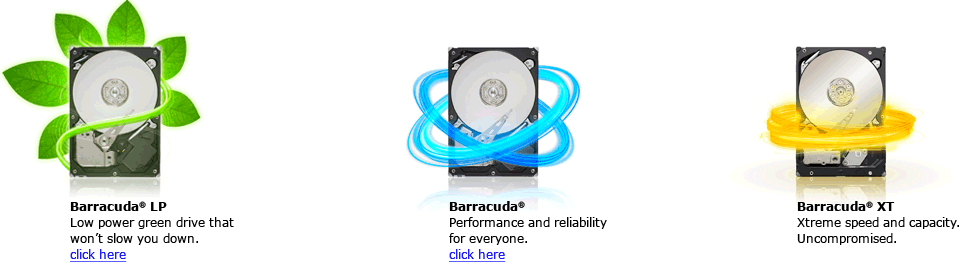 Barracuda Family Hard Drives