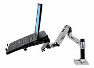 LX Desk Mount LCD Arm with Notebook Tray