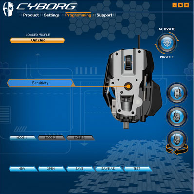 Cyborg Rat 7 Software