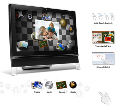 Gateway One ZX6900 Microsoft Touch PackTouch Pack