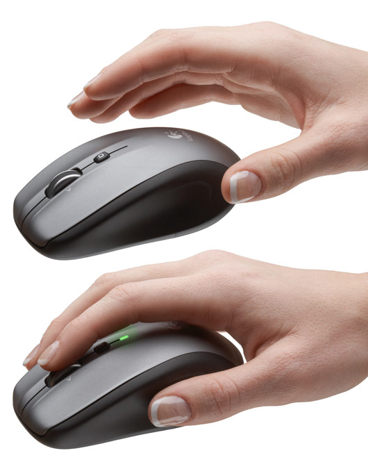 Logitech Couch Mouse M515 for PC or Mac (Silver) Electronics