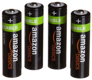The AmazonBasics Rechargeable Batteries and Charger
