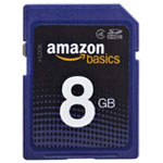 8 GB Class 4 memory card