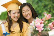 Mother and daughter graduation Photo
