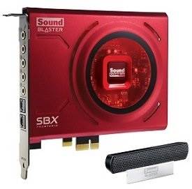 Creative Sound Blaster Z SBX PCIE Gaming Sound Card with Beamforming Microphone