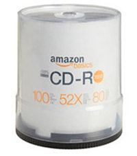 Velocidad de grabación de hasta 52x. Cada DVD tiene una capacidad de 700 MB, suficiente para almacenar hasta 80 minutos de audio.