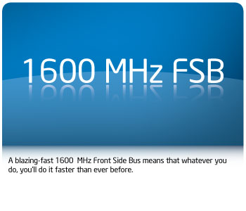 1600 MHz FSB 