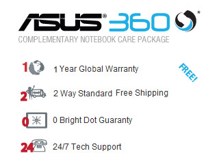 2 Years Global Warranty Included