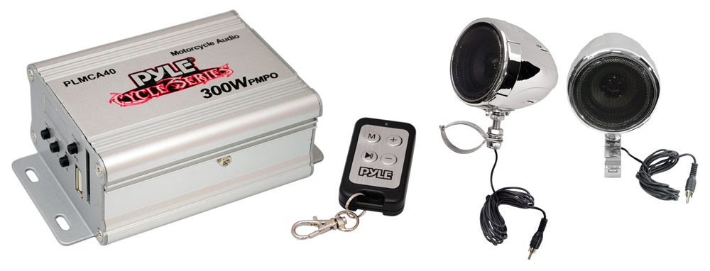 Amazon.com: Pyle PLMCA40 Weatherproof Speakers System: MP3 ... wiring diagram for pyle plmca40 