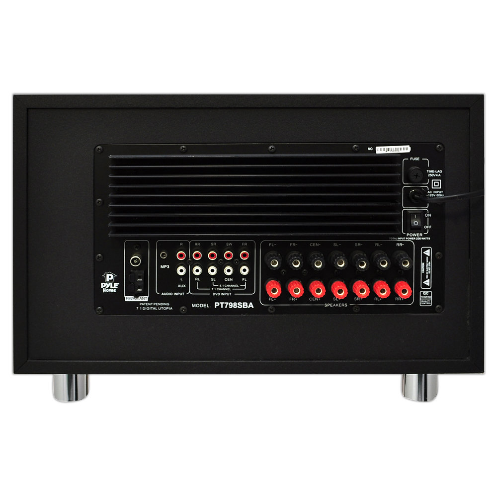 Pyle PT798SBA 7.1 Channel Home Theater System with