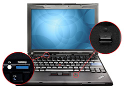 Fingerprint reader and ThinkVantage