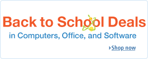 Back to School Deals in Computers, Office, and Software
