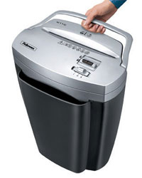 Fellowes Powershred W11C Cross-Cut Shredder Product Shot