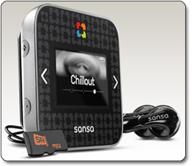 Sandisk slotRadio player