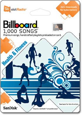 Sandisk slotRadio Card, HEALTH & FITNESS