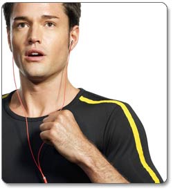 Philips ActionFit In-ear headphones, SHQ1000/28 Product Shot