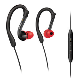 Philips ActionFit Earhook headset, SHQ3017/28 Product Shot