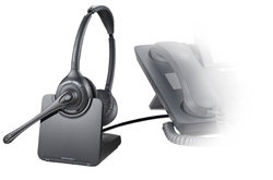 Plantronics CS520 Binaural Wireless Headset Product Shot