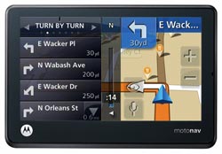 Motorola MOTONAV™ TN555