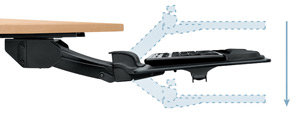 Fellowes Professional Series Executive Keyboard Tray Product Shot