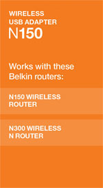Belkin N150 Wireless USB Adapter Compatibility
