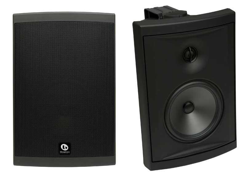 Boston Acoustics Voyager 70 Black Outdoor Speakers (Black