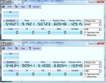 ESATA Screen