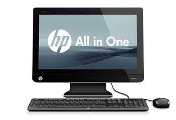 HP Omni 220-1125 PC Front View