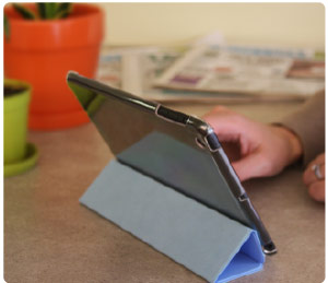 Cutouts in the case allow for camera function and access to all your ports and buttons.