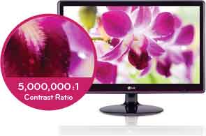 5,000,000:1 contrast ratio