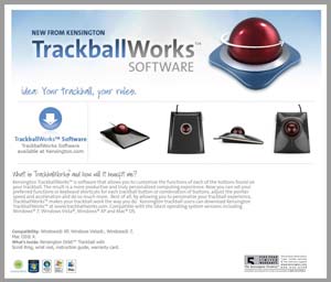 Kensington SlimBlade Trackball
