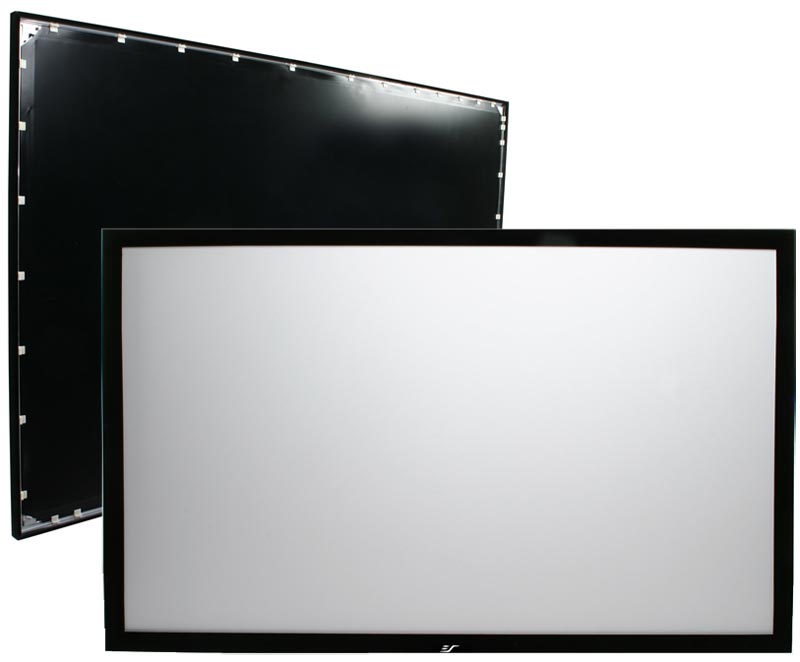 Elite Screens 110 Inch 169 SableFrame Fixed Projector Screen (54"Hx96"W) Electronics