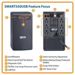 SMART550USB Feature Focus