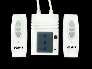 Unit controller box w/ IR and RF remote controls