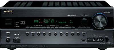 Onkyo TX-SR708 7.2-Channel Network A/V Receiver front view Onkyo TX-SR708 7.2-Channel Network A/V Receiver front view
