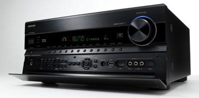 Onkyo TX-NR1008 9.2-Channel Network A/V Receiver side view with access panel open