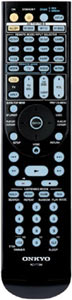 RI remote controller included with the Onkyo TX-NR3008 9.2-Channel Network A/V Receiver