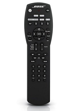The universal IR remote delivers seamless system operation