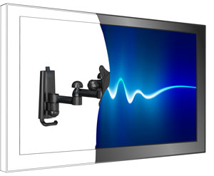 Le support mural articul&eacute; AmazonBasics