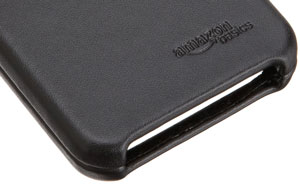 The AmazonBasics Leather Case for iPhone 4