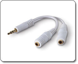 Belkin F8V234-WHT-APL Headphone Splitter