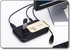 Belkin USB 2.0 Plus 7-Port Hub F5U307-BRN