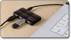 Belkin Hi-Speed USB 2.0 7-Port Mobile Hub F5U701-BLK