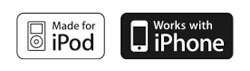 works with iPhone/iPod