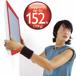 Supports up to 110 pounds