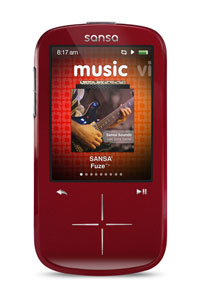 SanDisk Sansa Fuze+ MP3 Player