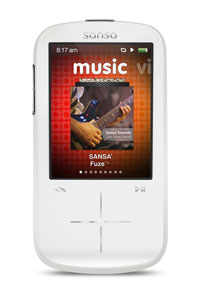 SanDisk Sansa Fuze+ MP3 Player