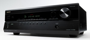 The Onkyo TX-SR308 receiver